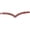 V Shape Havana, variant on Cob V Shape Hilason English Padded Bridle Browband Blanks Empty Channel