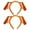 As shown, variant on LOLIPPYY 2pcs Dog Ears Headband Animal Cosplay Accessory Performance Dress Up Costume Headdress