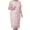 Pink, variant on Brilliant Long Sleeve Dresses for Women for Wedding Midi Women's Plus Size Women's Dress Spliced Embroidered Lace Cocktail Dress Pink XXXXL