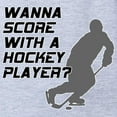 thumbnail image 2 of CafePress - FIN Score Hockey Player - Cute Infant Baby Football Bodysuit, 2 of 3