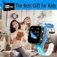 thumbnail image 5 of GJX 2026 New 4G Kids Smart Watch with Gps Real Time Location Video Call Sos Button Blue, 5 of 7