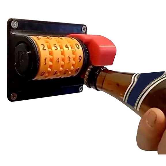 Wall Beer Counter Bottle Opener Creative Manual Decapper Beer Bottle Openers