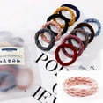 thumbnail image 6 of 3 styles/ 30 Pcs Hair Ties, Non-Slip and Seamless Hair Bands for Thick Heavy and Curly Hair, Lightweight Highly Elastic and Stretchable, 6 of 6
