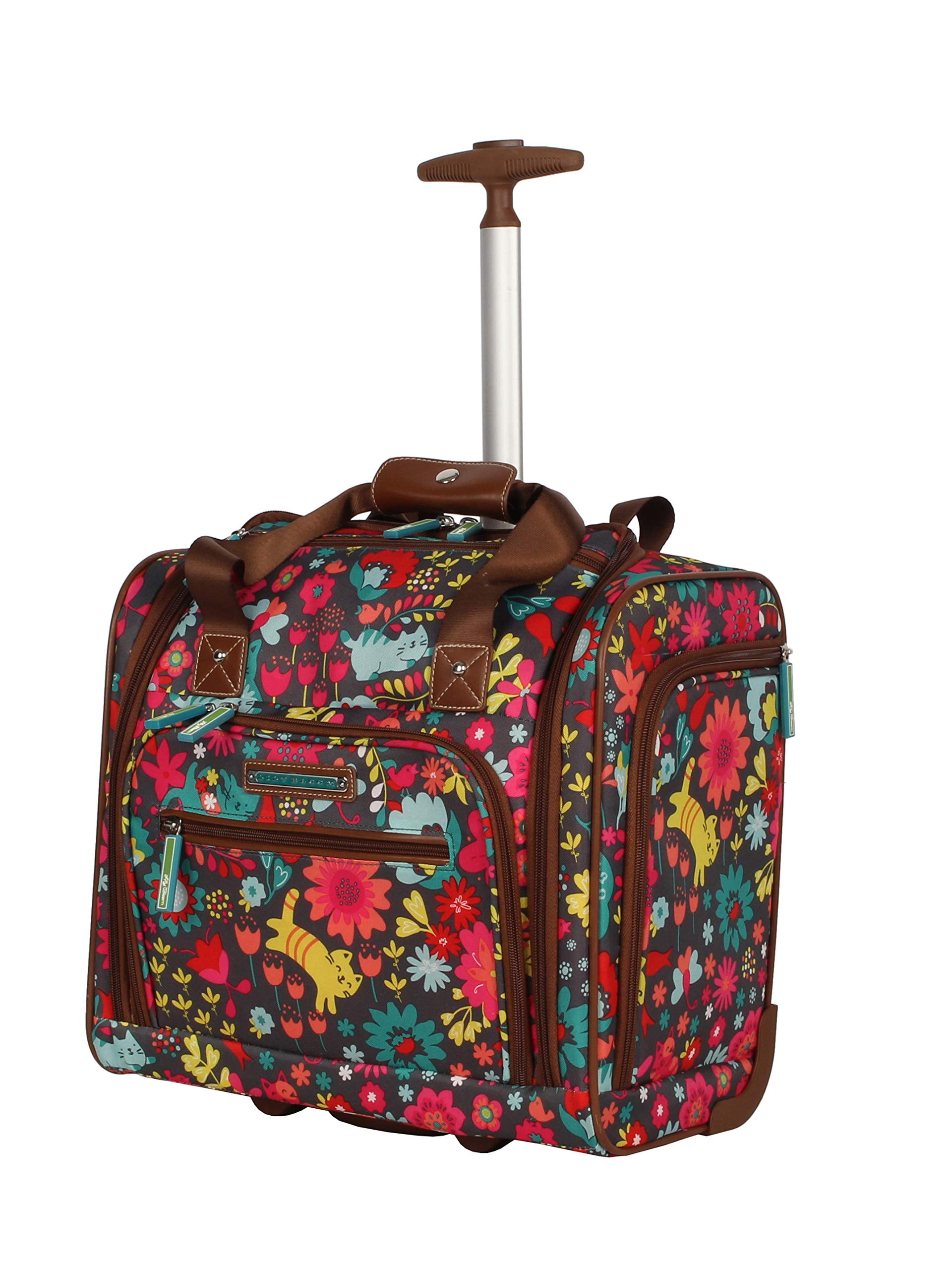 Lily Bloom Designer 15 Inch Carry On - Weekender Overnight 