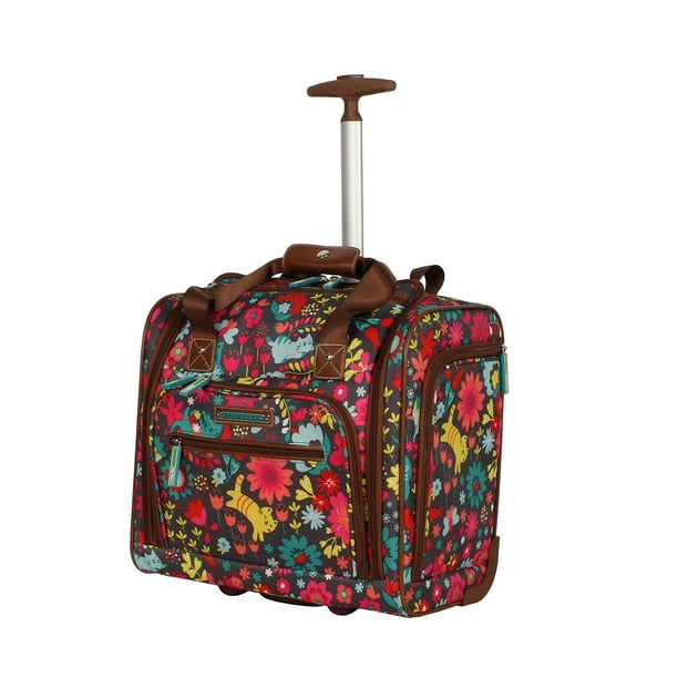 Lily Bloom Designer 15 Inch Carry On - Weekender Overnight Business ...