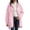 Pink-24, variant on Perfectbot Women's Hooded Zip Up Jacket, Full Zip Fall Hoodie with Drawstring & Side Pockets