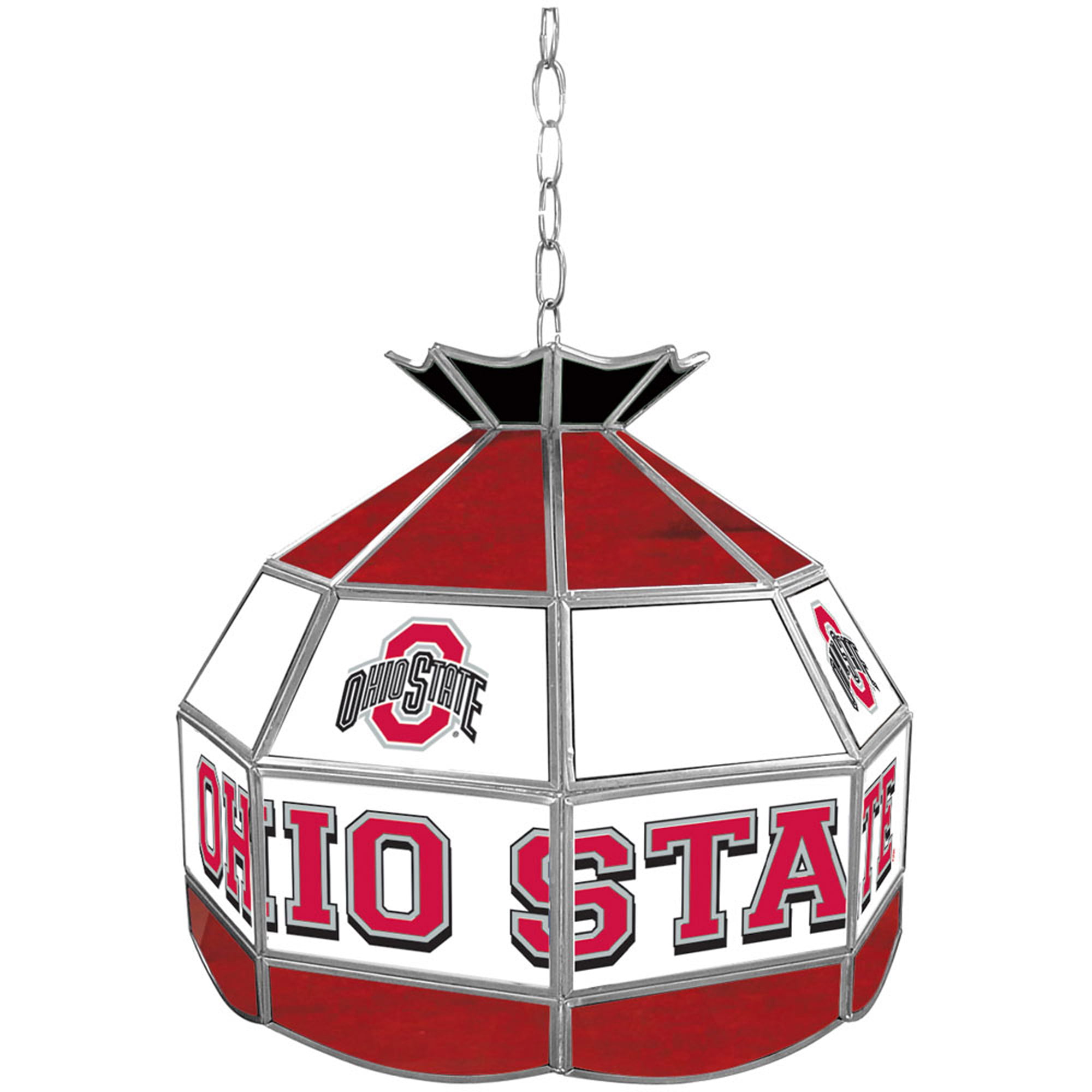 NCAA Ohio State Buckeyes Painted Mascot Lamp 