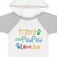 thumbnail image 4 of Inktastic Mimi and Pawpaw Love Me Boys or Girls Baby Bodysuit, 4 of 5