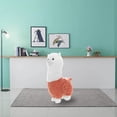 thumbnail image 2 of Animal Llama Alpaca Plush para sala de Rosa 38cm Sunnimix Muñeco de peluche de alpaca, 2 of 7