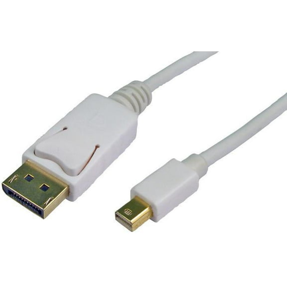 PRO SIGNAL - Mini DisplayPort to DisplayPort Lead, 5m White