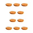 thumbnail image 2 of Kearding Accesorios para jardín de hadas, resina sintética que no se desvanece fácilmente, llamativa decoración de pollo, amplia aplicación, varios Tipo 2 10piezas Kearding CBP205397, 2 of 4