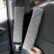 thumbnail image 4 of Almohadillas para cinturón de seguridad de coche 2 uds. felpa Universal fácil de limpiar decoración Interior del automóvil, 4 of 8