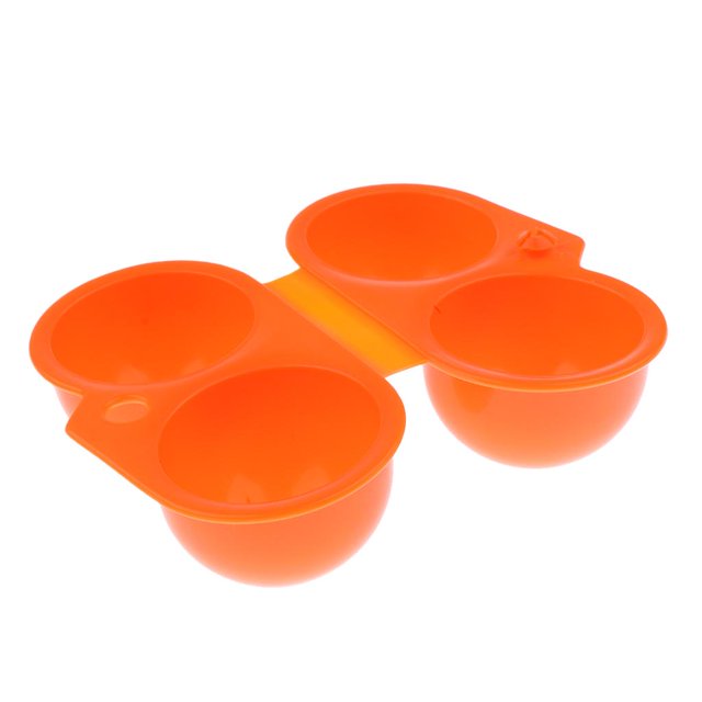 Contenedor de almacenamiento de huevos de camping al naranja Gloria Contenedor de almacenamiento de huevo