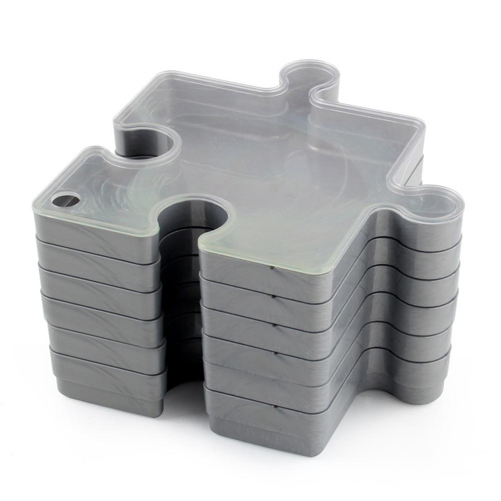 IMSHIE Puzzle Sorting Trays Stackable and Linkable Jigsaw Puzzle Trays