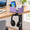 Purple, variant on Black 3-in-1 Clip-on Desktop Organizer with Cup Holder, Pen Storage and Headphone Hook