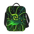 thumbnail image 7 of Geometry Dash Lunch Bag Lunch Box Lightweight Durable Lunch Tote Bag Portable Reusable Lunch Box Tote For Work Sport Picnic Camping, 7 of 7
