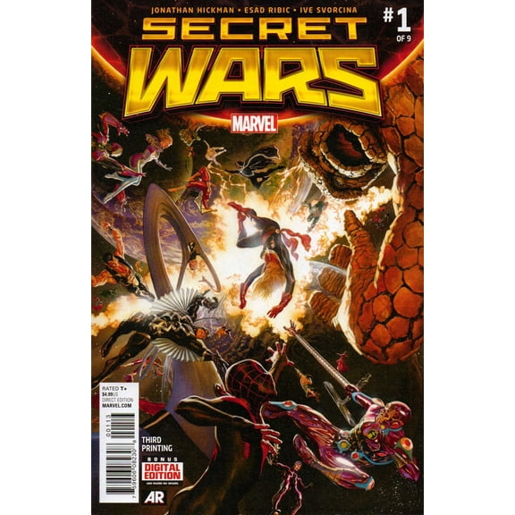 Secret Wars #1 (3rd) VF ; Marvel Comic Book