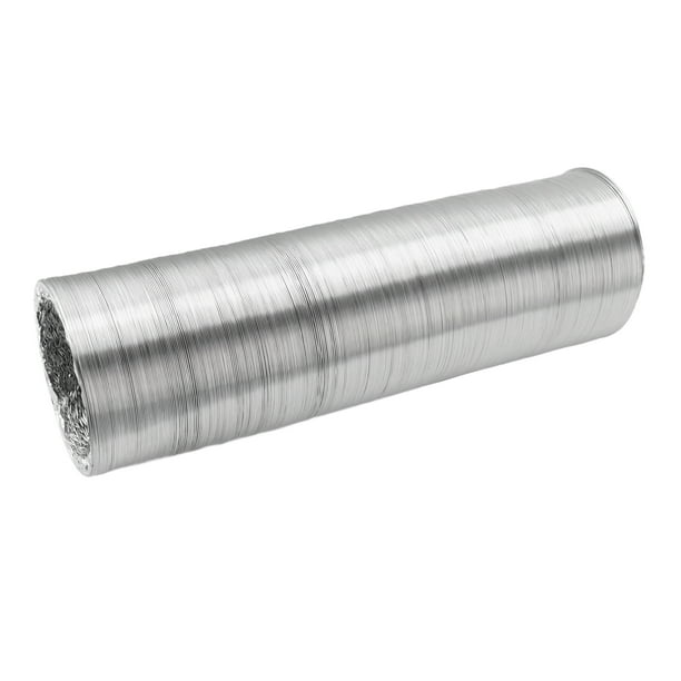 Manguera flexible de 6 pulgadas 4 capas de lámina flexible manguera de ventilación de aire para secadora con 2 clips de fijación para ventilación HVAC ANGGREK Otros