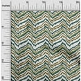thumbnail image 1 of oneOone Georgette Viscose Fabric Chevron Flame Stitch Fabric Prints By Yard 42 Inch Wide, 1 of 4