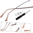 thumbnail image 3 of 1Pair Eyeglass Replacement Arms Metal Temple Parts for Glasses Sunglasses and Glasses Easy to Install Durable Design for Eyeglass Repair and Maintenance, 3 of 8