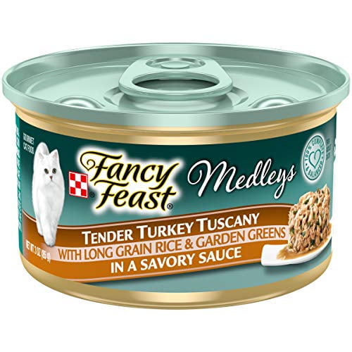 Purina Fancy Feast Wet Cat Food, Medleys Tender Turkey Tuscany With