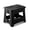 11in Black, variant on Kids Step Stool, Non-Slip Top with Rubber Feet for Home & Camping, Black