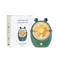 thumbnail image 2 of Ventilador portátil ZHAOCHENG USB recargable mini para oficina y exteriores verde, 2 of 3