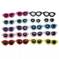 thumbnail image 4 of U8MO 20pcs Mini Sunglasses Resin Flatback Beads Cute Slime Charms Cabochons 1.6", 4 of 9