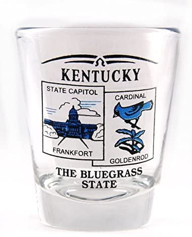 IDAHO STATE SCENERY BLUE NEW SHOT GLASS SHOTGLASS 