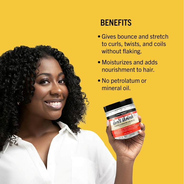 Aunt Jackie   s Curls & Coils Flaxseed Recipes Don   t Shrink Flaxseed