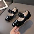 thumbnail image 6 of Tennyeal Sandals for Toddler Girls Toddler Girls Dress Shoes Little Girls Mary Jane Flower Soft Sole Princess Shoes for Little Kids for US 10,Black, 6 of 6