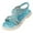Sky Blue, variant on Gubotare Girls Sandals Little Girls Girls Casual Strap Sandals Flat Thong Cross Strappy Sandals Size 9 (Gold,Toddler 9)
