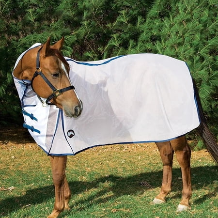 Weaver Leather Mesh Fly Sheet with UV Protection - Breathable Horse Fly Sheet - Multiple Sizes White / 68