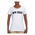 thumbnail image 2 of Wild Bobby State of New Jersey College Style Women Graphic Tee, 2 of 6