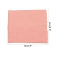 thumbnail image 2 of Uxcell Elastic Cuffs Ribbed Trims Cotton Fabric Knit Rib Stretch Tape Cuff Sleeve Waistband for Sewing Pink 4" x 3.5", 2 of 5