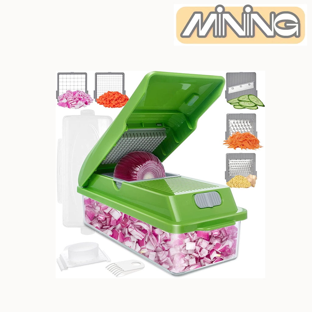 Vegetable Chopper,Pro Onion Chopper Multifunctional Mandoline Slicer