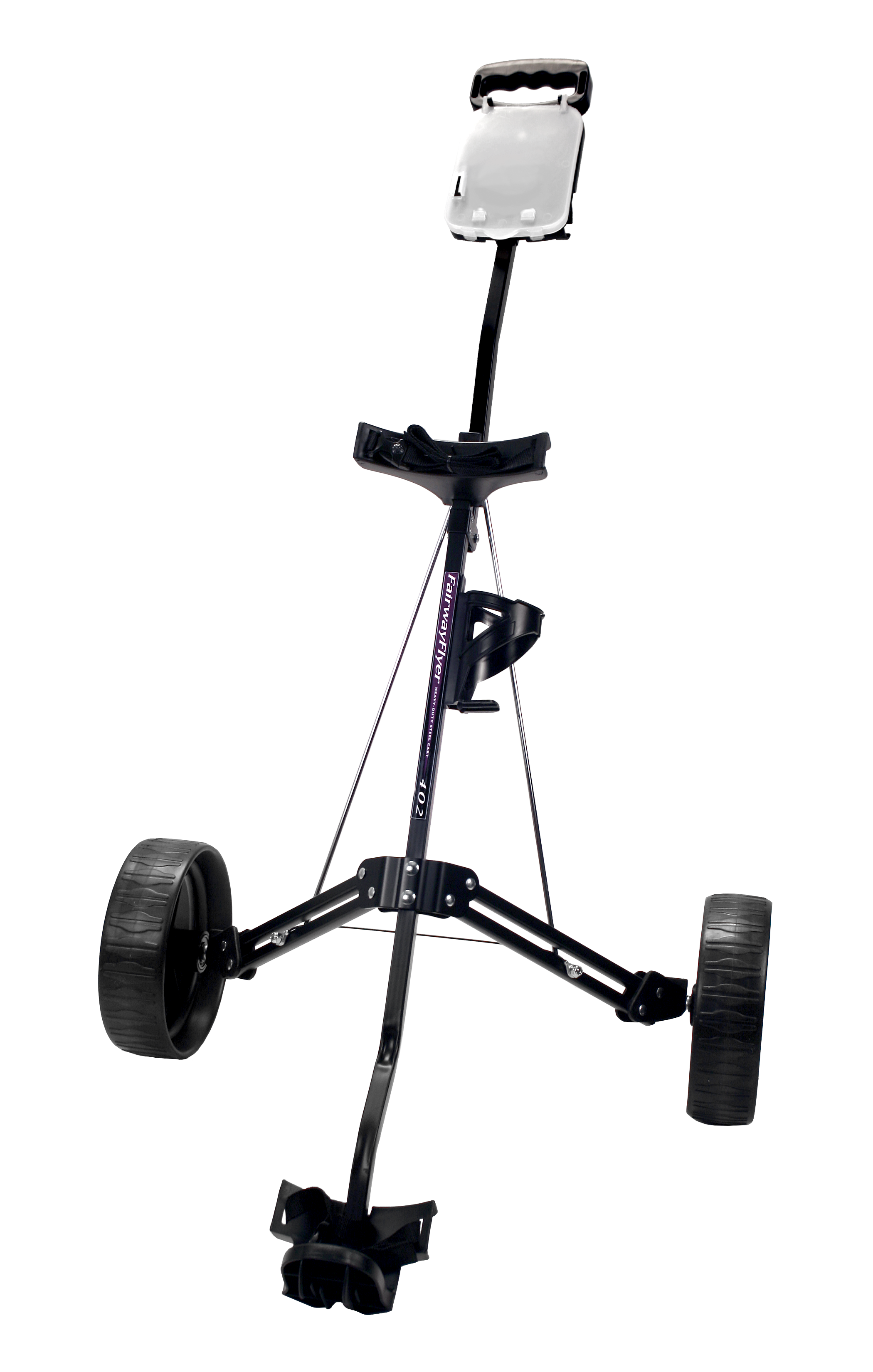 ProActive Sports Fairway Flyer 402 Golf Push Cart (Black)