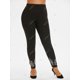 thumbnail image 3 of Leggings Talla Extra Estampado Cintura Alta Rosegal Leggings de talla grande, 3 of 5