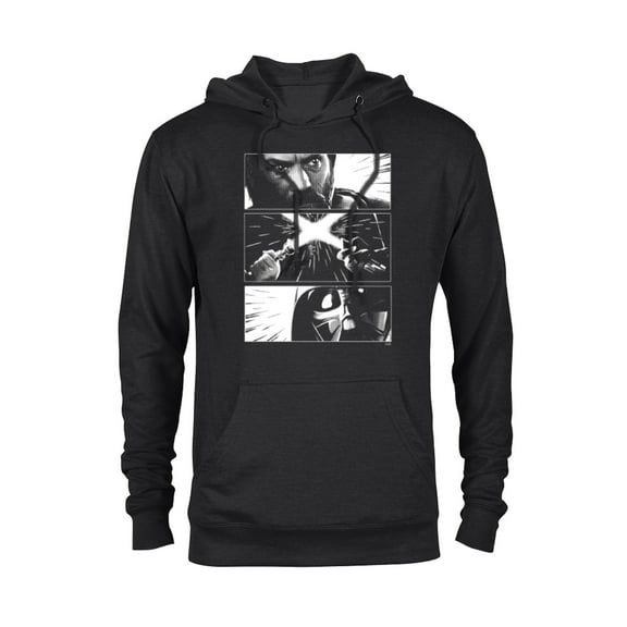 Star Wars Obi-Wan Kenobi Jedi vs Sith Battle Panels - Pullover Hoodie for Adults - Customized-Black