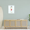 thumbnail image 2 of Stupell Lifeguard Seahorse Funny Nautical Landscape Painting White Framed Art Print Wall Art, 2 of 7