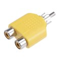 thumbnail image 4 of Unique Bargains Male/Female RCA Connector Y Splitter Video Audio Video Connectors 5pcs, 4 of 6