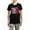 With Gray Camo Pant, variant on CafePress - Live Laugh Love Fight Women's Dark Pajamas - Women's Short Sleeve Print T-Shirt and Pants Dark Cotton Pajama Set