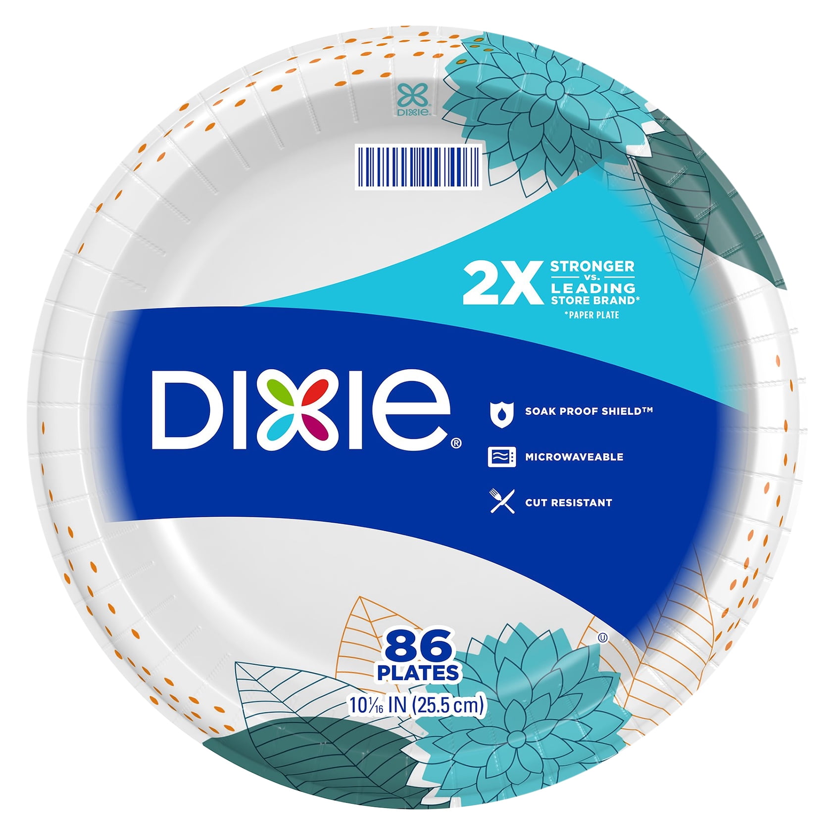 Dixie Everyday 10 1/16 in Plates - 86 CT - Walmart.com
