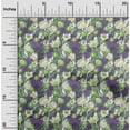 thumbnail image 2 of oneOone Cotton Poplin Twill Dusty Teal Green Fabric Floral Dress Material Fabric Print Fabric By The Yard 56 Inch Wide, 2 of 4