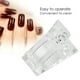 thumbnail image 5 of 10 piezas Clips de puntas de uñas Ecomeon Accesorios de gel de uñas transparente, 5 of 6