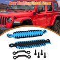 thumbnail image 2 of Unique Bargains 1 Set Car Door Limiting Straps Restrictor for Jeep Wrangler JK with Door Strap Brackets Black Blue, 2 of 6