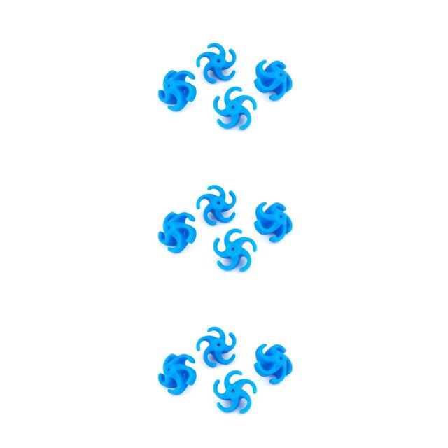 ZheElen Premium Archery Bow String Stabilizer Vibration Absorber Dampeners Enhanced Performance Blue 3Set