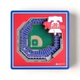 thumbnail image 3 of YouTheFan MLB Philadelphia Phillies 3D StadiumView Magnet, 3 of 4