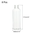 thumbnail image 2 of Uxcell 8 Pack 100ml/3.4oz Dispensing Bottles Plastic Squeeze Bottle with Twist Top Cap Graduated Measurement for Liquids, 2 of 5