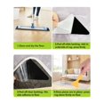 thumbnail image 3 of 4PCS Triangle Shape Non-Slip Design Non Slip Rug Grippers, Rug Pads Grippers, Reusable and Washable Tape for Rugs,for Hardwood Floors and Tile,Easil, 3 of 5